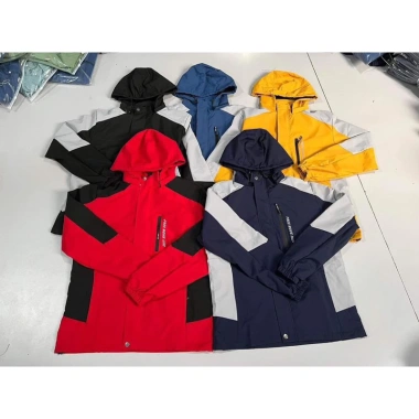 Áo khoác gió 2 lớp nam nữ phối màu thời trang – Chống nước, cản gió, cản bụi, giá 29.000đ