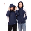 Áo khoác gió 2 lớp nam nữ phối màu thời trang – Chống nước, cản gió, cản bụi, giá 29.000đ 9