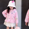 Áo khoác gió 2 lớp tràn hình Capy Mèo Hồng cho bé 22-46kg - Giá ưu đãi 179k 6