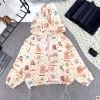 Áo khoác gió 2 lớp tràn hình Capy Mèo Hồng cho bé 22-46kg - Giá ưu đãi 179k 7