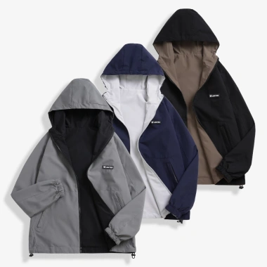 Áo Khoác Gió 2 Mặt Nữ K14 Chống Nước, Chống Gió, Chống UV Menswear - 168.500₫