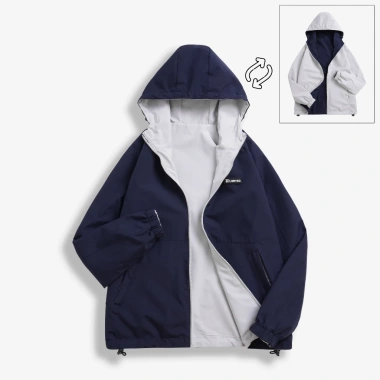 Áo Khoác Gió 2 Mặt Nữ K14 Chống Nước, Chống Gió, Chống UV Menswear - 168.500₫