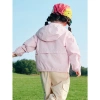 Áo khoác gió bé gái BabyloveGO 2 lớp vải dù chống nước giữ ấm có mũ phù hợp 1-10 tuổi giá 179.000 VND 7