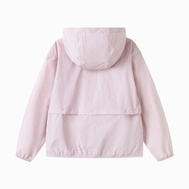 Áo khoác gió bé gái BabyloveGO 2 lớp vải dù có mũ, chống nước, giữ ấm, tránh nắng gió 1-10 tuổi 179.000 VND
