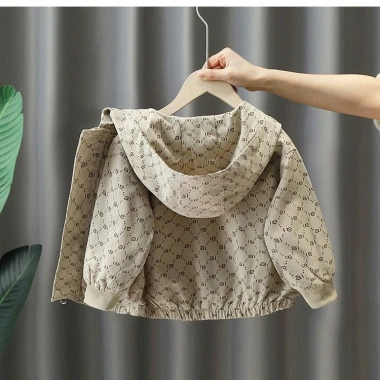 Áo khoác gió bé trai 2-6 tuổi mùa xuân nhiệt đới, thoáng khí, mát mẻ 278.622 VND