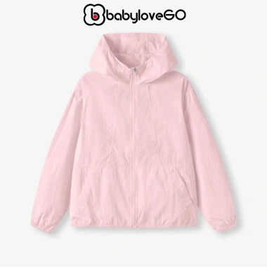 Áo khoác gió bé trai BabyloveGO có mũ, vải dù chống nước, phù hợp 1‑10 tuổi – Giá 239.000₫