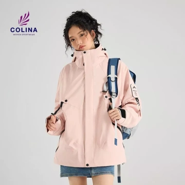 Áo khoác gió chống nước COLINA KP161 – Túi khoá tiện lợi, thể thao unisex 299k
