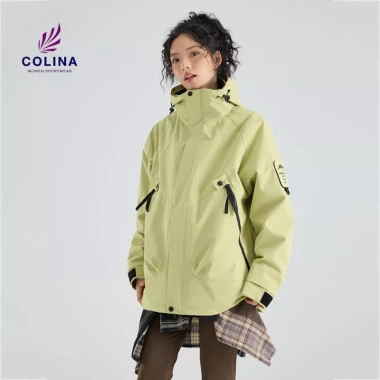 Áo khoác gió chống nước COLINA KP161 – Túi khoá tiện lợi, thể thao unisex 299k