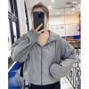 Áo Khoác Gió Croptop Nhiều Màu Có Mũ Dây Rút Chống Nắng Chống Gió Hàn Quốc 92k 6