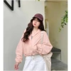 Áo khoác gió dù nữ 2 lớp croptop nhẹ kháng nước nhăn, thời thu đông XUZI 149k 4