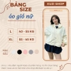 Áo khoác gió dù nữ 2 lớp croptop nhẹ kháng nước nhăn, thời thu đông XUZI 149k 9