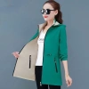 Áo Khoác Gió Hai Mặt Dáng Rộng Cỡ Vừa Thời Trang Xuân Thu Hàn Quốc Nữ 2
