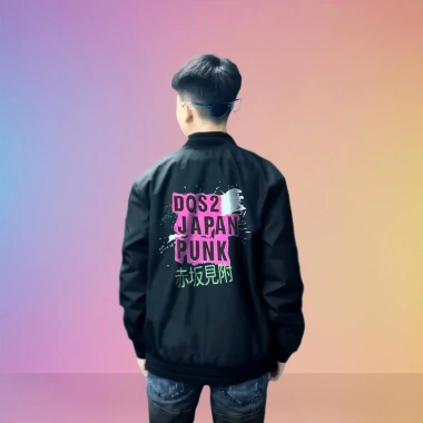 Áo khoác gió JAPAN PUNK bo gân mới 2.025 khoá zip 99.500 VNĐ Duy Bi Store