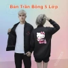 Áo khoác gió Mèo KITTI 2/5 lớp trần bông bo gân, khoá zip 2.025 - Giá 195.000 VND 10