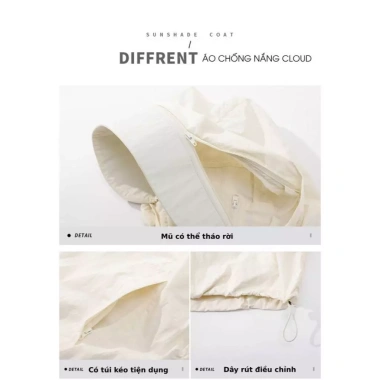 Áo khoác gió nam CLOUD STILL MAN, dù 1 lớp mỏng nhẹ, chống gió, thời trang, giá 379k 7