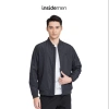 Áo khoác gió nam Insidemen Regular Fit 2 lớp 100% Polyester ít nhăn bền màu IJK001W3