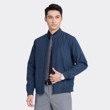 Áo khoác gió nam Insidemen Regular Fit 2 lớp 100% Polyester ít nhăn bền màu IJK001W3