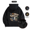 Áo khoác gió nam nữ 2 lớp mũ cao cấp TEEDARK BST09 Unisex rộng kiểu dáng 185.000 VND 4