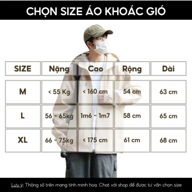 Áo khoác gió nam nữ 2 lớp mũ cao cấp TEEDARK BST09 Unisex rộng kiểu dáng 185.000 VND 8