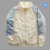Áo khoác gió nam nữ OBOKFashion AKD31 màu kem form rộng cổ đứng 2 lớp cao cấp - Giá chỉ 140.000₫