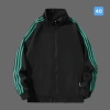 Áo khoác gió nam nữ OBOKFashion AKD31 màu kem form rộng cổ đứng 2 lớp cao cấp - Giá chỉ 140.000₫ 5