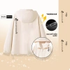 Áo khoác gió nam nữ unisex 2 lớp PEABOO ALDR mũ cao cấp chống nước, chống nắng, form rộng - 185k 5