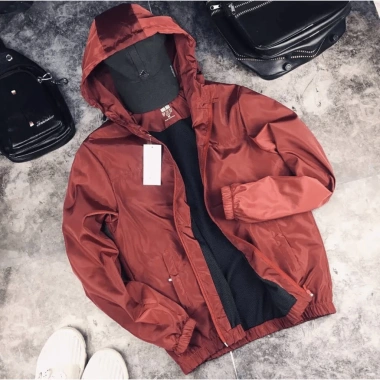 Áo khoác gió nam vải dù lót lưới thoáng mát, họa tiết trơn, 5 màu Hocofashion 4 Áo khoác gió nam vải dù lót lưới thoáng mát, họa tiết trơn, 5 màu Hocofashion 4