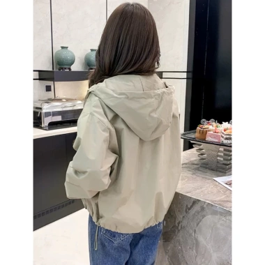 Áo khoác gió nam vải dù lót lưới thoáng mát, họa tiết trơn, 5 màu Hocofashion