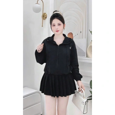 Áo khoác gió nhăn nhẹ, chống nước, cản gió, dây rút điều chỉnh thời trang 105k 6