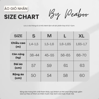 Áo khoác gió nhăn Peaboo BST02 nam nữ – in hình mini, chống nắng, thoáng mát, mũ rộng, giảm giá 165k 9 Áo khoác gió nhăn Peaboo BST02 nam nữ – in hình mini, chống nắng, thoáng mát, mũ rộng, giảm giá 165k 9