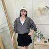 Áo khoác gió nữ CATTEEN 2 lớp thêu ngựa, dáng lửng, vải gió nhăn - 85.839 VND 9
