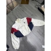 Áo khoác gió nữ croptop không nón dáng lửng họa tiết chũ ngựa - chỉ 129k 3