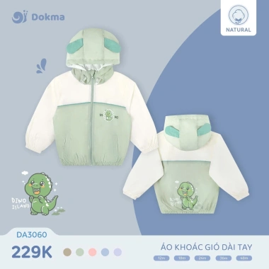 Áo khoác gió siêu nhẹ bé Dokma DA3.063 DA3.060 - Xinh xắn, 229.000 VND (giảm) 8 Áo khoác gió siêu nhẹ bé Dokma DA3.063 DA3.060 - Xinh xắn, 229.000 VND (giảm) 8