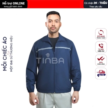 Áo khoác gió TINBA 07 vải gân siêu nhẹ nam nữ, bảo hộ mùa đông, giảm còn 245k 3 Áo khoác gió TINBA 07 vải gân siêu nhẹ nam nữ, bảo hộ mùa đông, giảm còn 245k 3