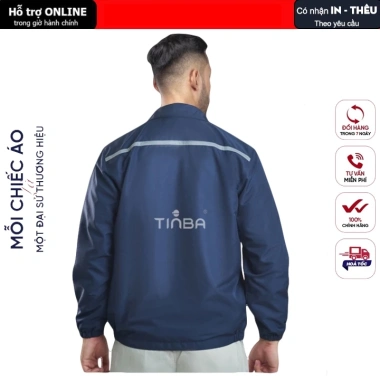 Áo khoác gió TINBA 07 vải gân siêu nhẹ nam nữ, bảo hộ mùa đông, giảm còn 245k 4 Áo khoác gió TINBA 07 vải gân siêu nhẹ nam nữ, bảo hộ mùa đông, giảm còn 245k 4