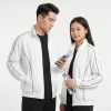Áo khoác gió unisex 2 lớp vải dù mềm mịn, khóa kéo, chống nắng, cản bụi, bo chun rộng - Tomano 145k 7