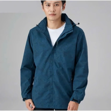 Áo khoác gió unisex form rộng họa tiết chống nước, chống gió thu đông hiện đại năng động
