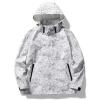 Áo khoác gió unisex form rộng họa tiết chống nước, chống gió thu đông hiện đại năng động 3
