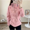 Áo khoác gió unisex form rộng họa tiết chống nước, chống gió thu đông hiện đại năng động 8