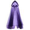 Áo khoác Halloween cổ điển màu đen buộc dây, mũ trùm đầu quá khổ - Giá chỉ 120.960₫ 5