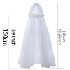 Áo khoác Halloween cổ điển màu đen buộc dây, mũ trùm đầu quá khổ - Giá chỉ 120.960₫ 6