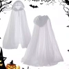 Áo khoác Halloween Cosplay cho người lớn full dài sheer cape thiết kế siêu khổ, giá ưu đãi 127.980₫