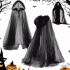 Áo khoác Halloween Cosplay cho người lớn full dài sheer cape thiết kế siêu khổ, giá ưu đãi 127.980₫ 4