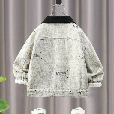 Áo khoác Hàn Quốc bé trai 2-6 tuổi, thoáng mát nhẹ, thời trang mùa thu, giảm giá 20% 4