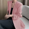 Áo khoác Hàn Quốc nữ mùa xuân thiết kế mới cao cấp màu nâu size nhỏ giảm còn 383k 8