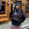 Áo khoác hoodie nam nữ họa tiết in thời trang, đa năng, giá chỉ 179.450 VND - giảm sâu 8