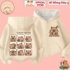 Áo khoác hoodie nỉ bông trẻ em Capybara CIUCIU KID, vải lót dày co dãn, giữ ấm, chỉ 214k 10