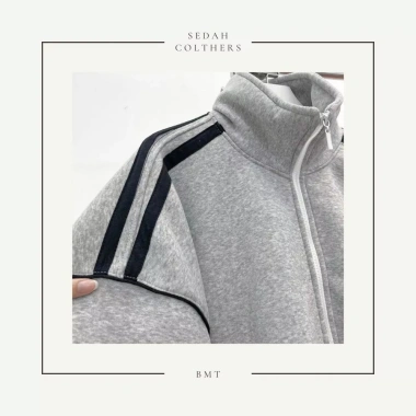 Áo khoác Hoodie nỉ dày dặn, phong cách cu tè phồ, giảm giá 120k (giá gốc 144k) 6 Áo khoác Hoodie nỉ dày dặn, phong cách cu tè phồ, giảm giá 120k (giá gốc 144k) 6