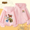 Áo khoác hoodie trẻ em dây kéo đơn giản thời trang có túi In Zootopia giá 250k 7