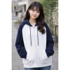 Áo khoác hoodie zip nam nữ form rộng chữ thập, nỉ in họa tiết cá tính, giá 159k thu đông 2.026 5